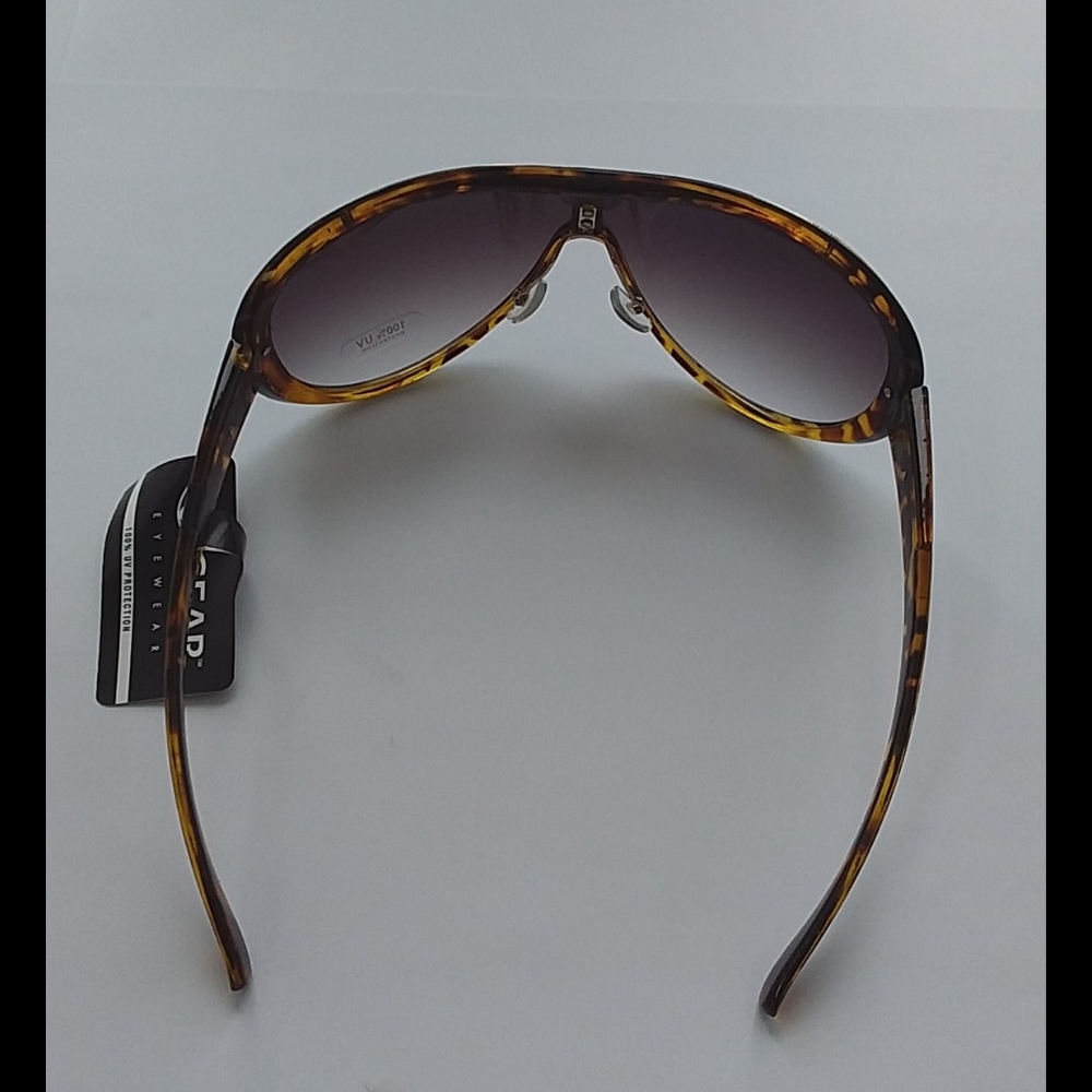 NWT Brown Tortoise Sheild Lens Sunglasses 3 for 1 - Picture 4 of 5
